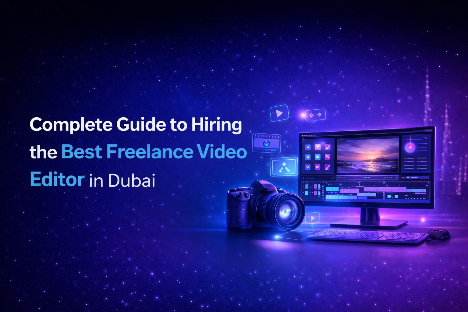 Complete Guide to Best Freelance Video Editor in Dubai