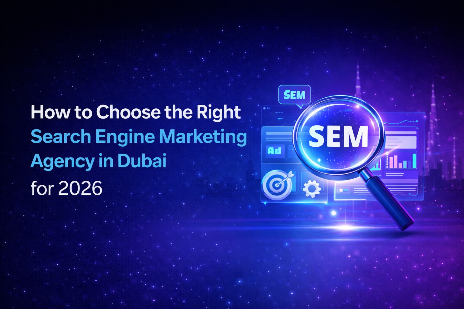 Right Search Engine Marketing Agency in Dubai for 2026